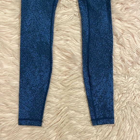 Lululemon Wunder Under Hi-Rise Tight 28" Mineral Deposit Blue Leggings - Picture 5 of 10